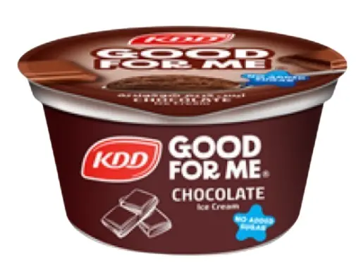 KDD Good For Me Ice Cream Cup Chocolate No Added Sugar 167 Ml - view 1