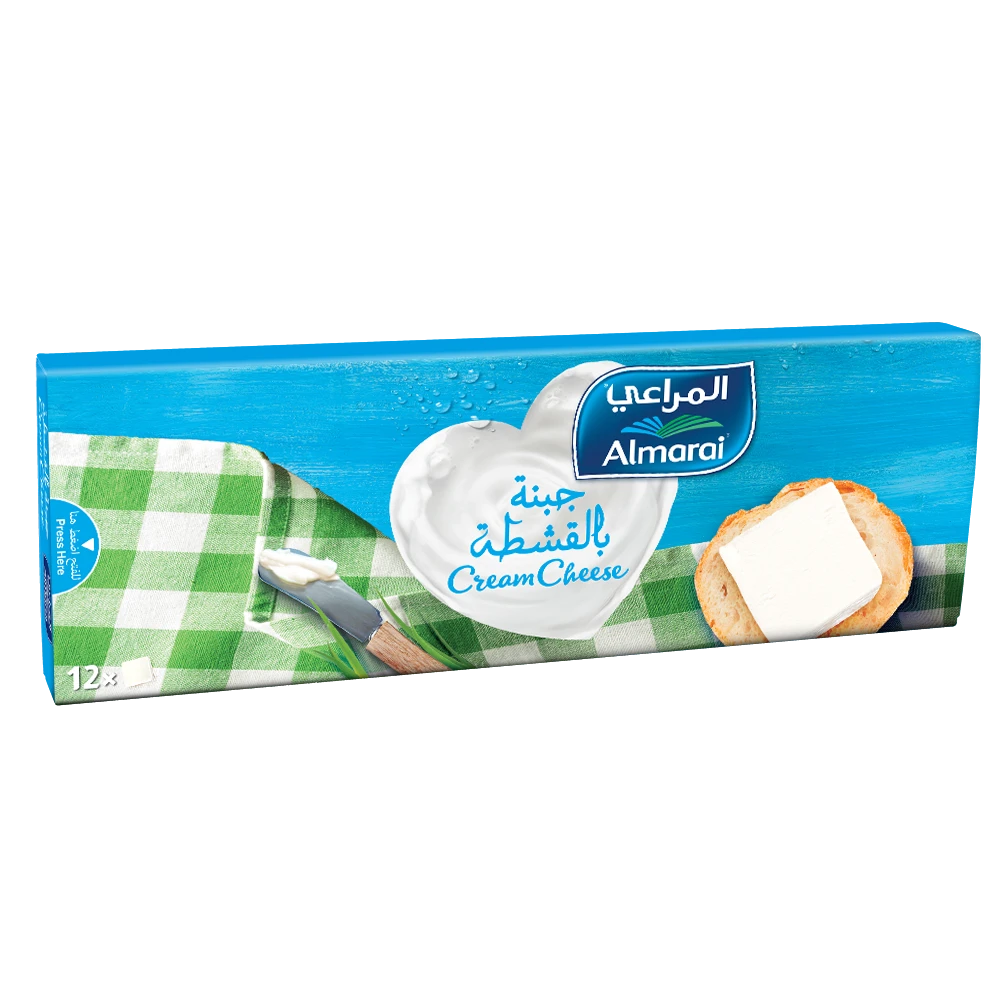 Almarai Cream Cheese 12 Portions 216 Gm