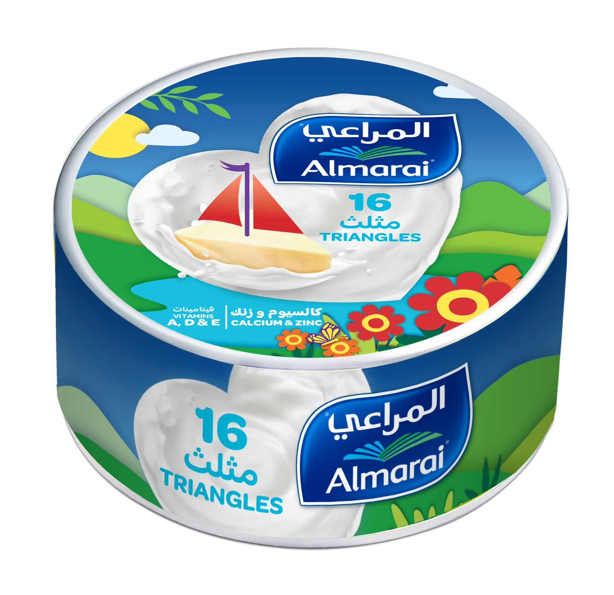 Almarai Triangle Cheese Kids 16 Portions 240 Gm - view 1