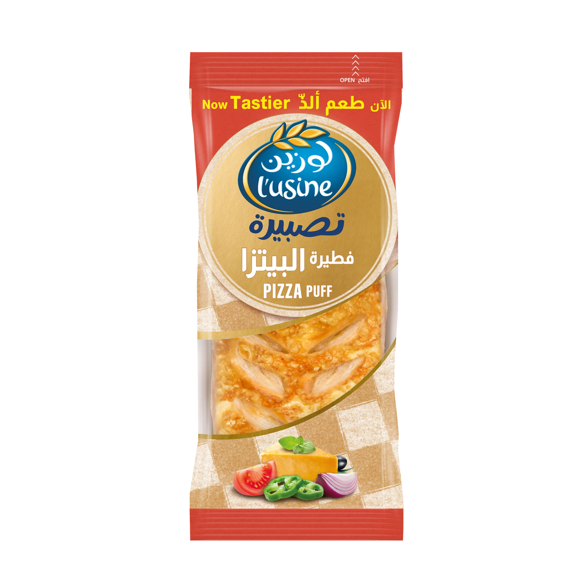 Lusine Pizza Puff 90 Gm
