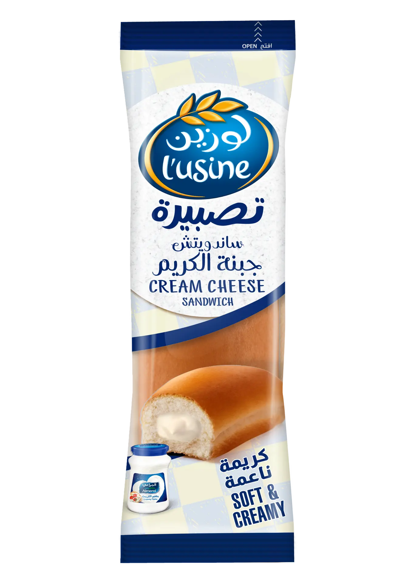 Lusine Cream Cheese Sandwich 112.5 Gm - view 1