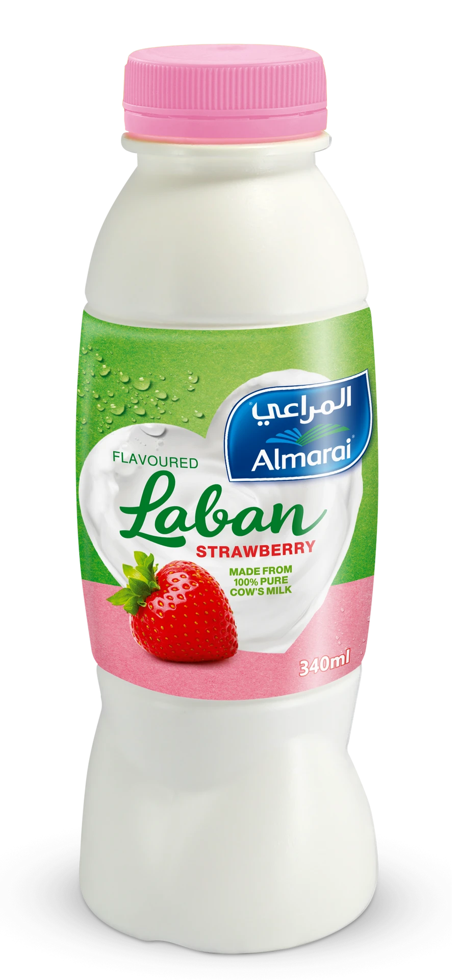 Almarai Laban Strawberry 340 Ml