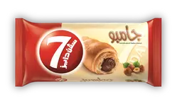 سفن دايز كروسان جامبو بحشوة البندق والكاكاو 100 جم