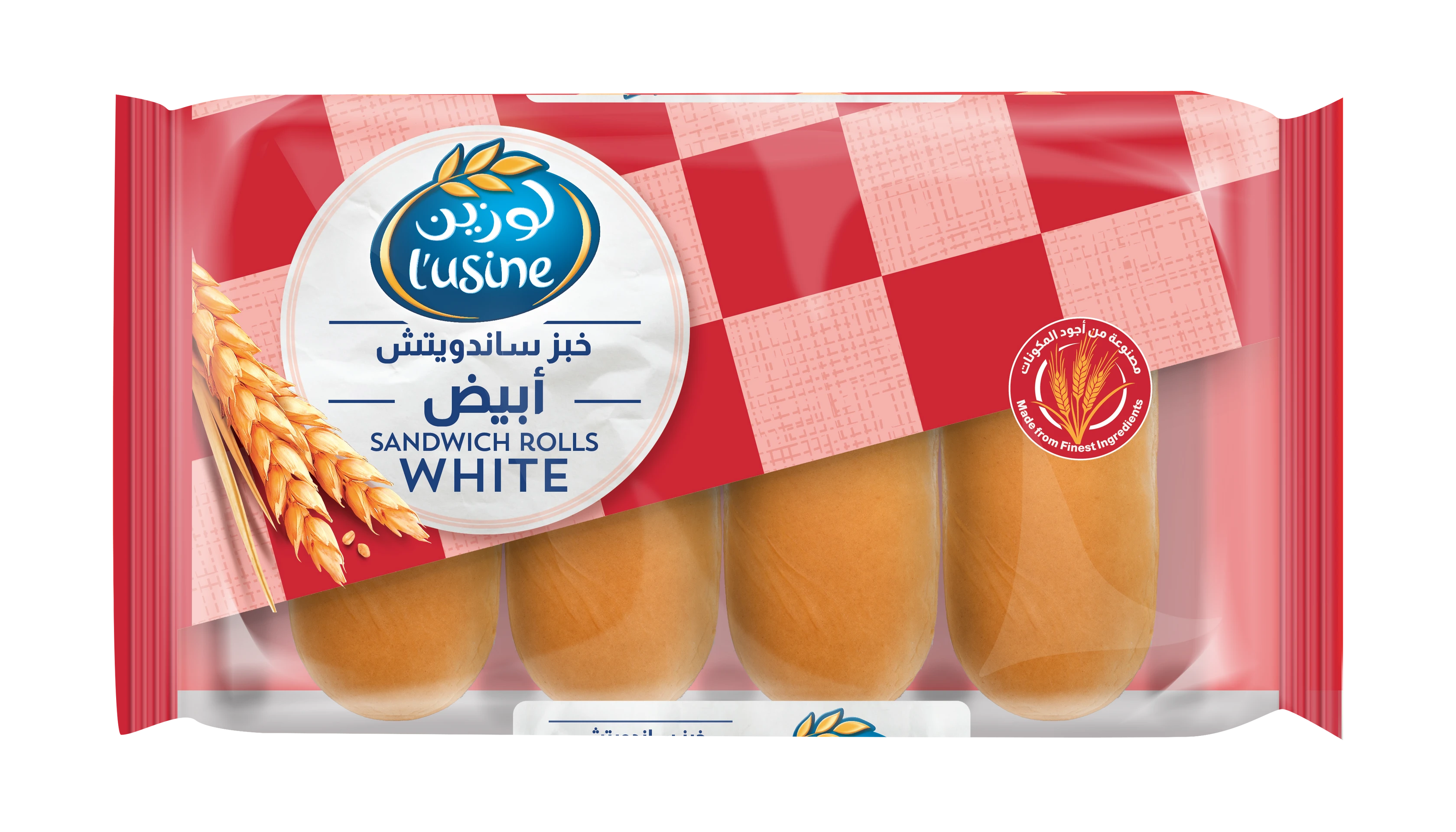 Lusine Sandwich Roll White 200 Gm