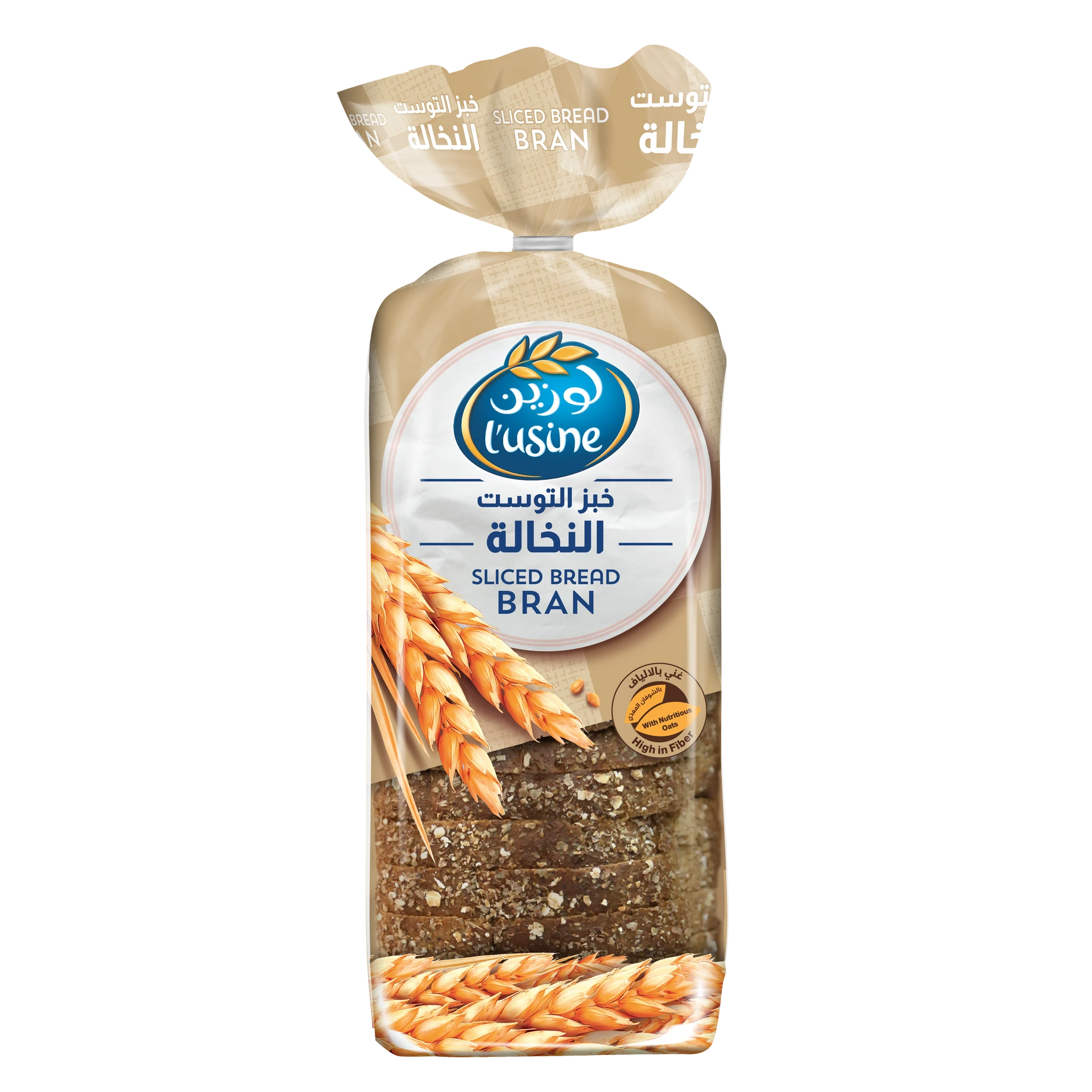 Lusine Bread Sliced Bran 615 Gm