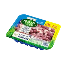 Alyoum Fresh Chicken Hearts 300Gm+150Gm