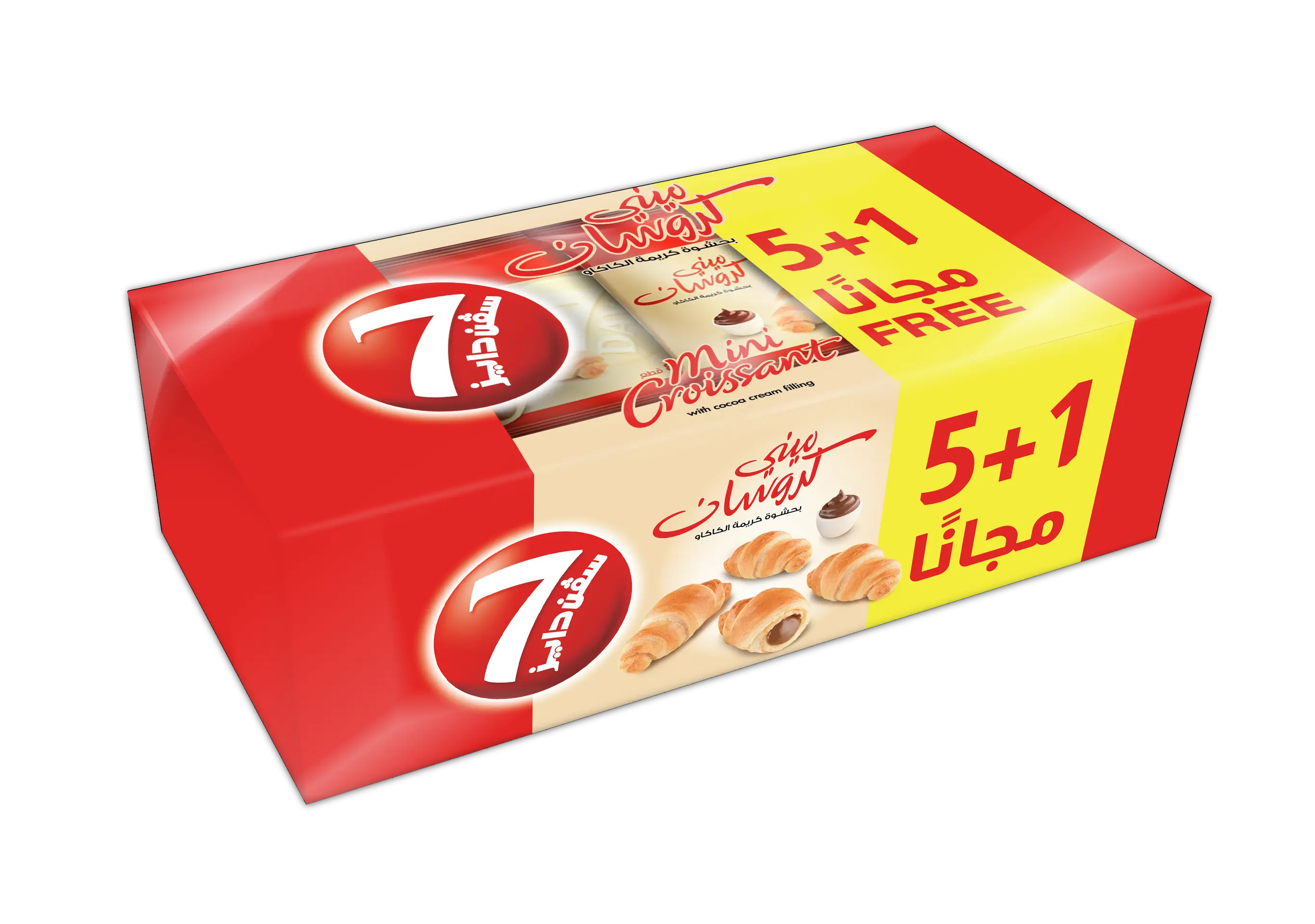 7Days Croissant Mini Choco 44 Gm 5+1 Free - view 1