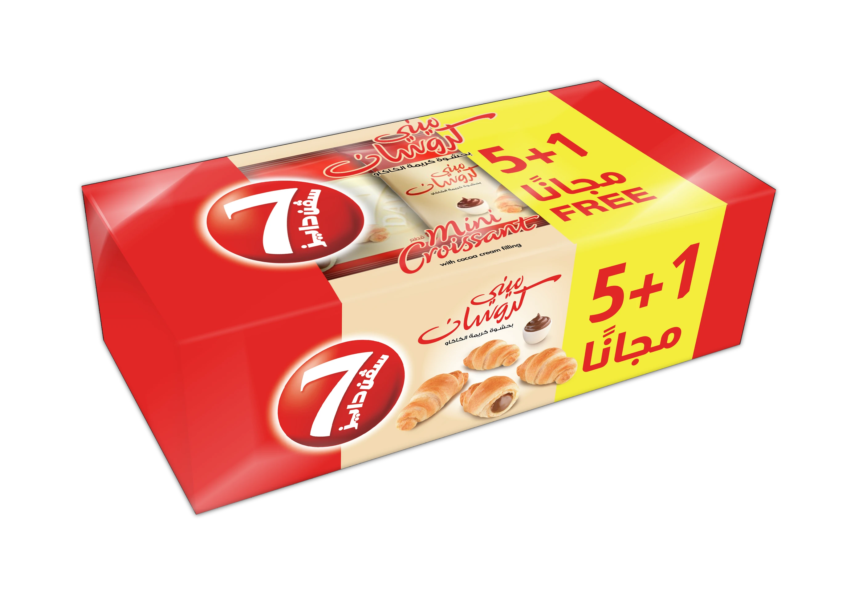 7Days Croissant Mini Choco 44 Gm 5+1 Free
