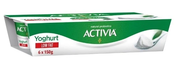 Activia Yoghurt Light 150GmX6