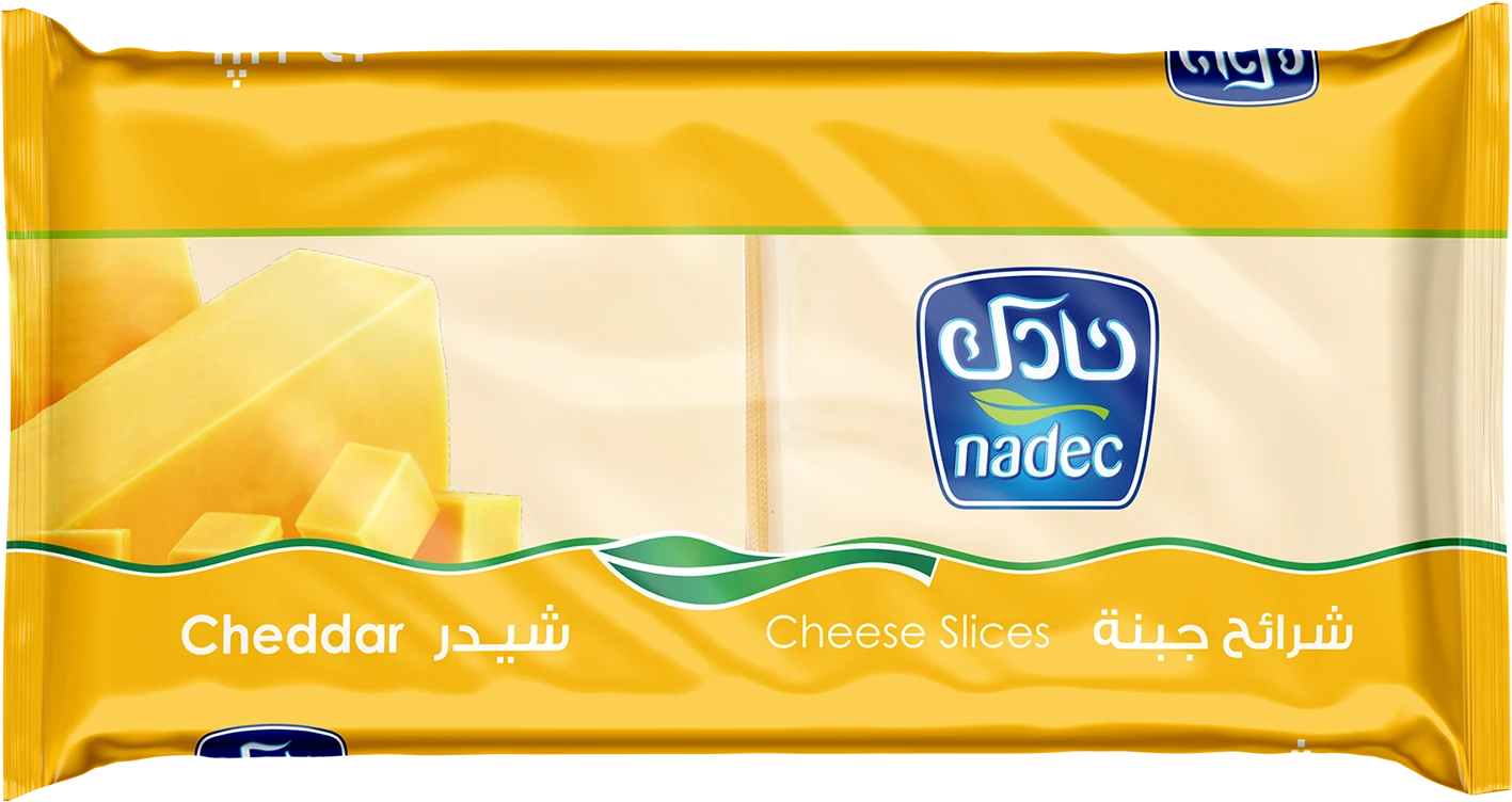 Nadec Sliced Cheese Cheddar 400 Gm