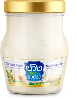 Nadec Spreadable Cheddar Cheese Jar 500 Gm