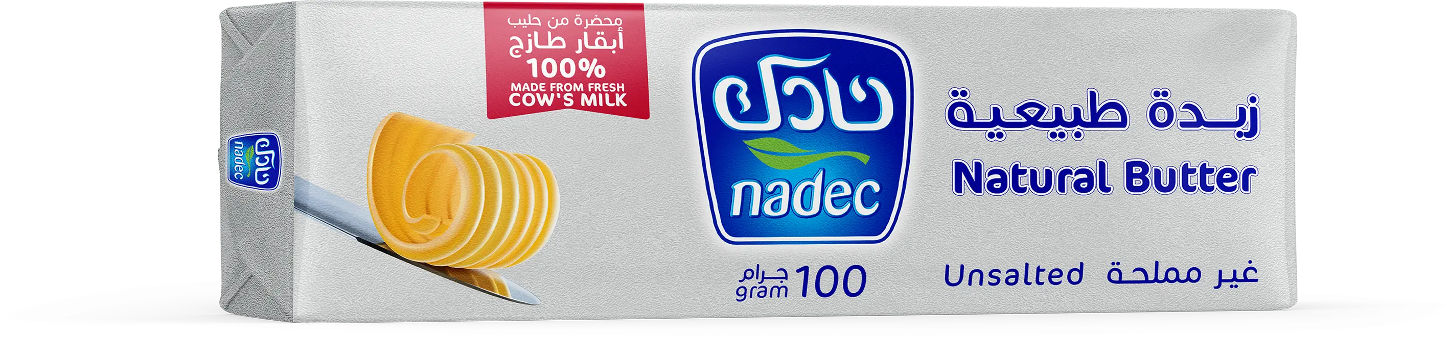 Nadec Butter Unsalted 100 Gm - view 1