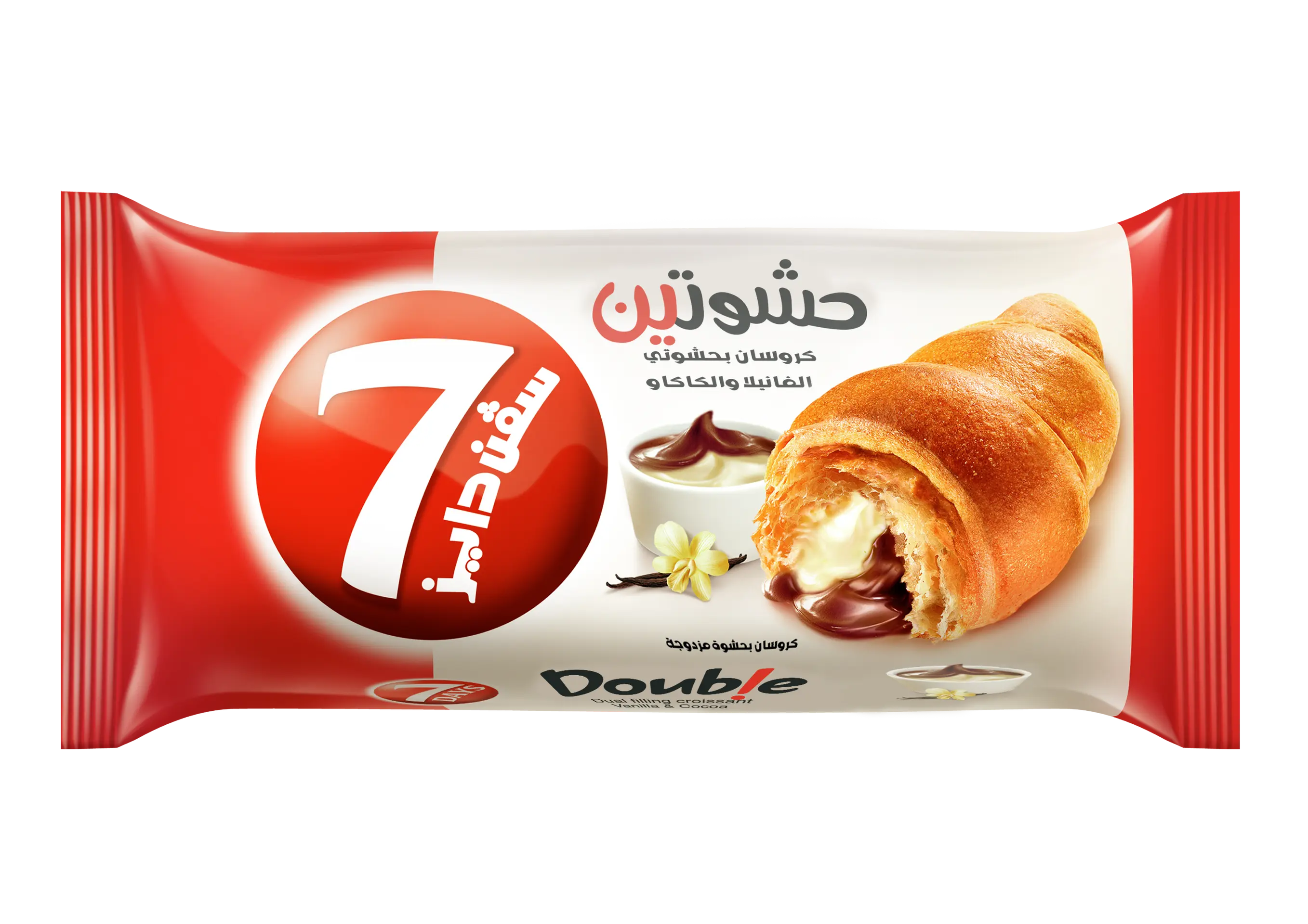 7Days Croissant Double Vanilla & Chocolate 55 Gm - view 1