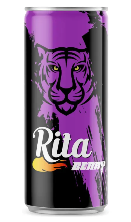 Rita Berry Sparkling Drink Can 240 Ml - view 1