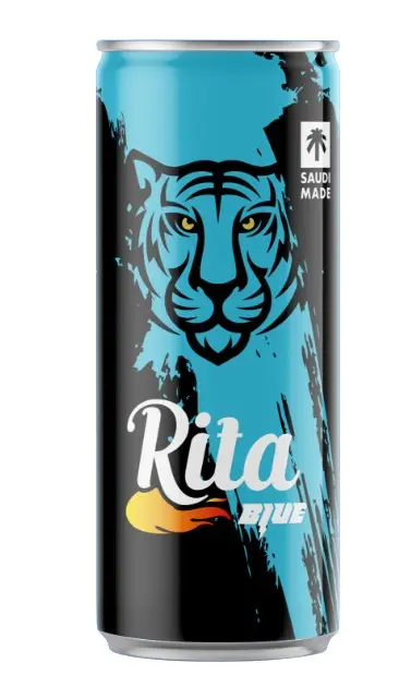 Rita Blue Sparkling Drink Can 240 Ml - view 1