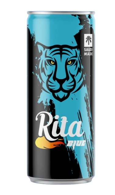 Rita Blue Sparkling Drink Can 240 Ml