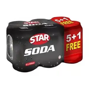 Star Soda Can 300MlX6 Promo - view 1