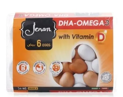Jenan Egg DHA-Omega 3 6 Pieces - view 1