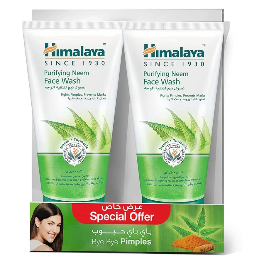 Himalaya Face Wash Purifying Neem 150MlX2
