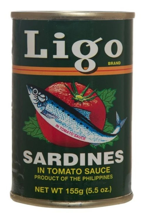 Ligo Sardines In Tomato Sauce 155 Gm