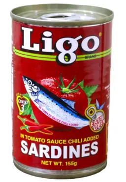 Ligo Sardines In Tomato Sauce Chili Added 155 Gm