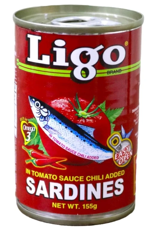 Ligo Sardines In Tomato Sauce Chili Added 155 Gm