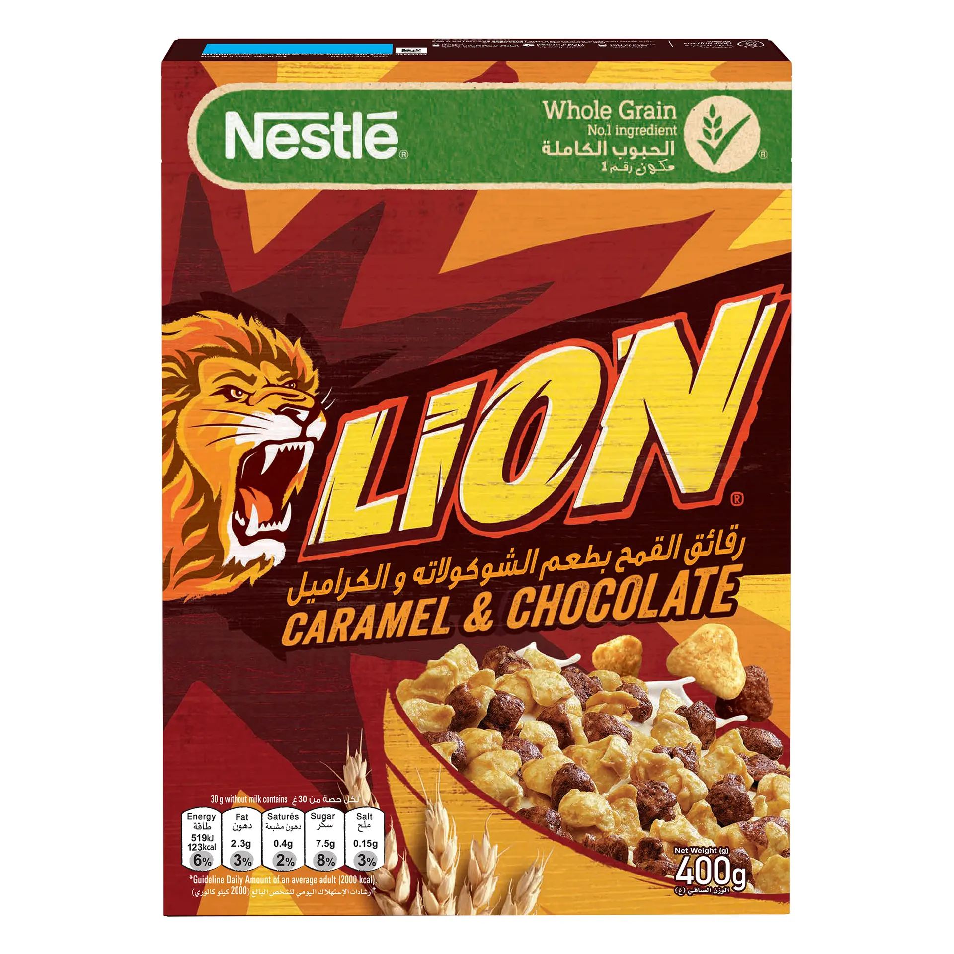 Lion Caramel Breakfast Cereal 400 gr - view 1