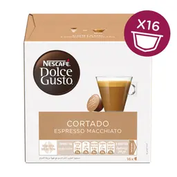 Nescafe Dolcegusto Espresso Machiato Cortado Coffee 16 Capsules