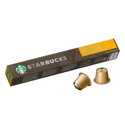 Starbucks Blonde Espresso Roast By Nespresso Coffee 10 Capsules