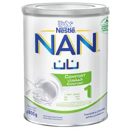 NAN Comfort 1 Milk From 0-6 Months 800 Gm