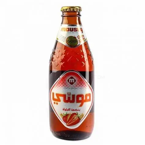 Moussy Malt Drink Strawberry Flavour 330 Ml - view 1