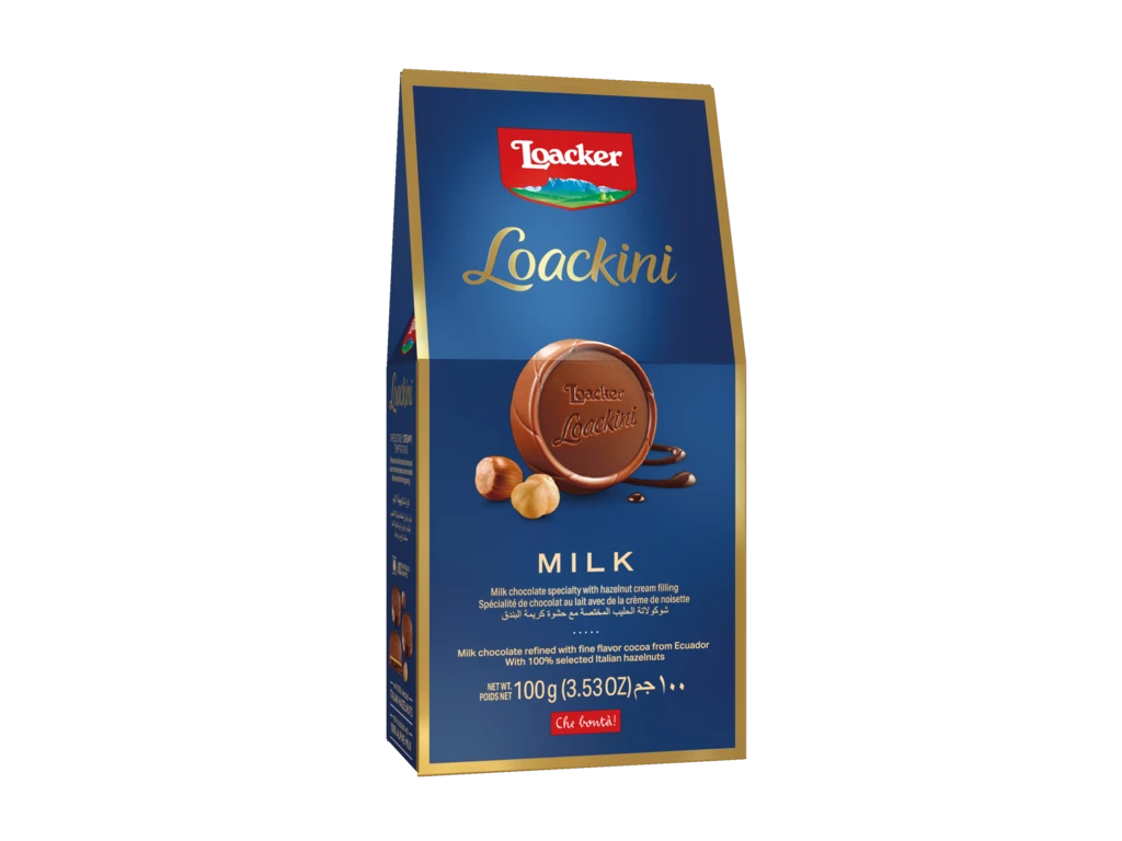 Loacker Loackini Wafer With Chocolate Milk 100 gr