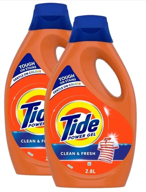 Tide Power Gel Laundry Detergent Clean & Fresh 2.8LtrX2 Promo - view 1