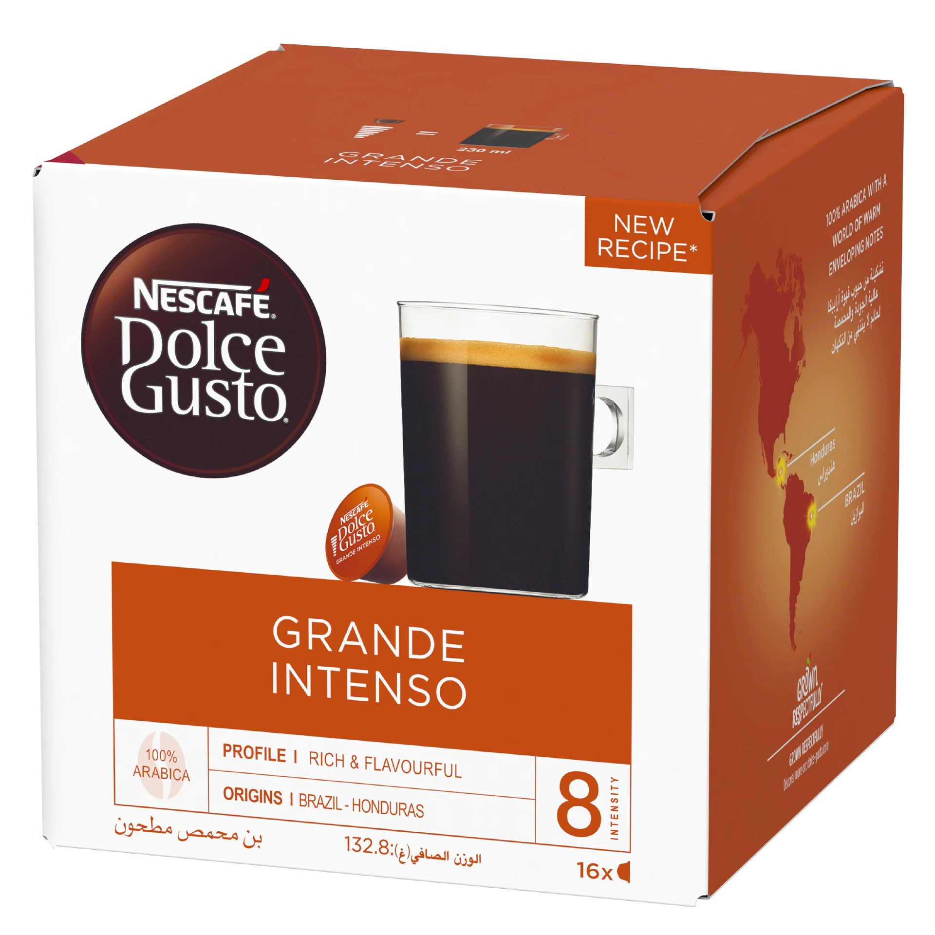Nescafe Dolce Gusto Grande Intenso 16 Capsules 132.8 gr