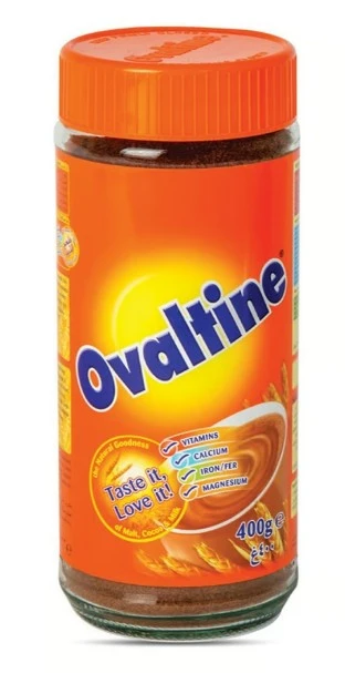 Ovaltine Powder Drink Chocolate Jar 400 Gm