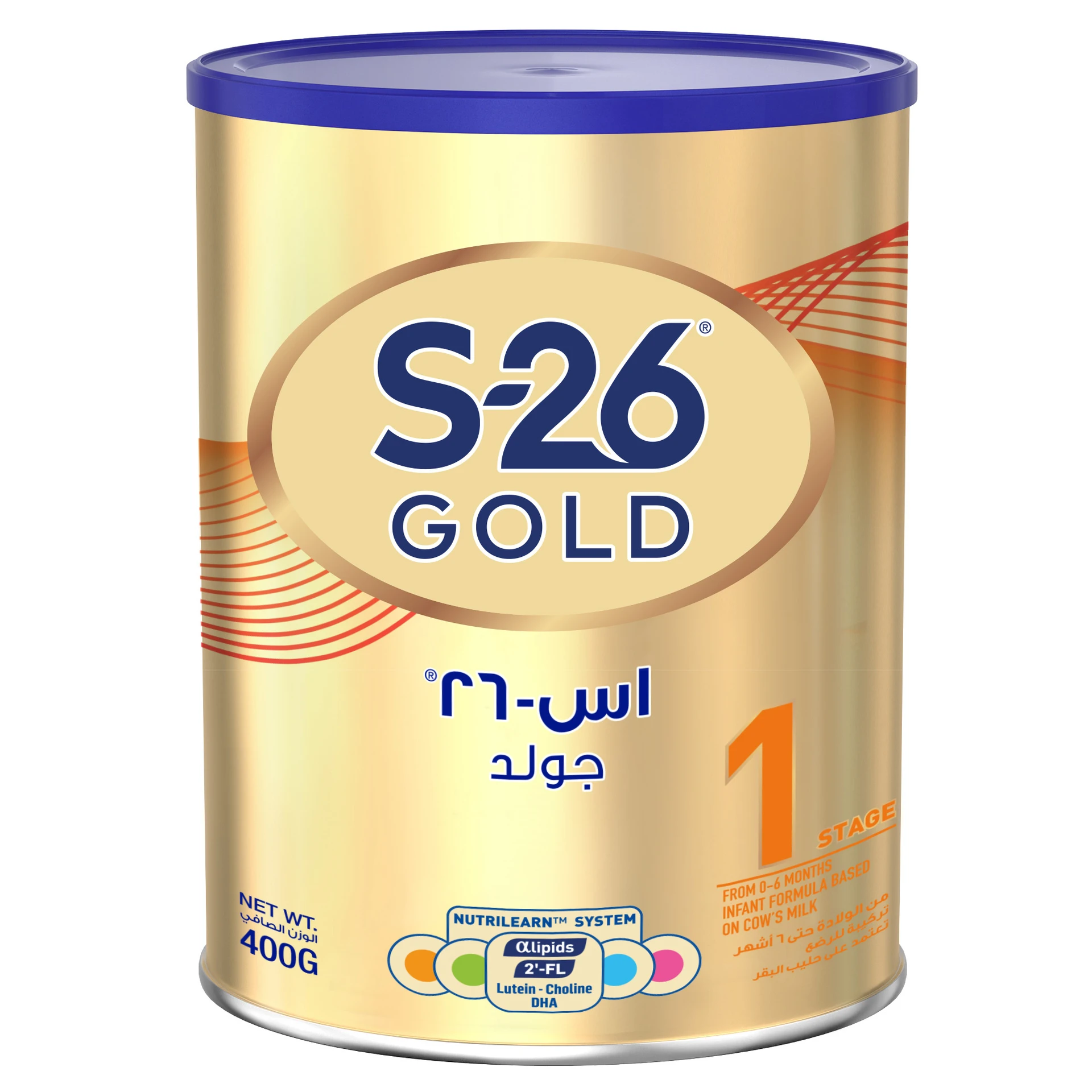 S-26 Gold Milk Stage 1, From 0-6 Months 400 Gm