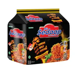 Mie Sedaap Noodles Korean Spicy 87 Gm