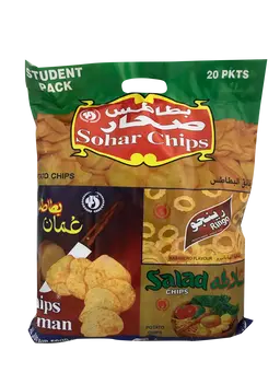 Oman Chips Assorted Pack 15GmX20