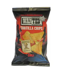 Wanted Tortilla Chips Chili 200 Gm