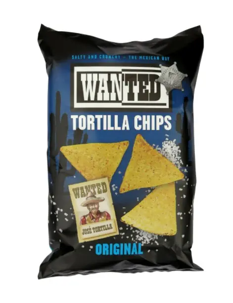 Wanted Tortilla Chips Salt 200 Gm - view 1