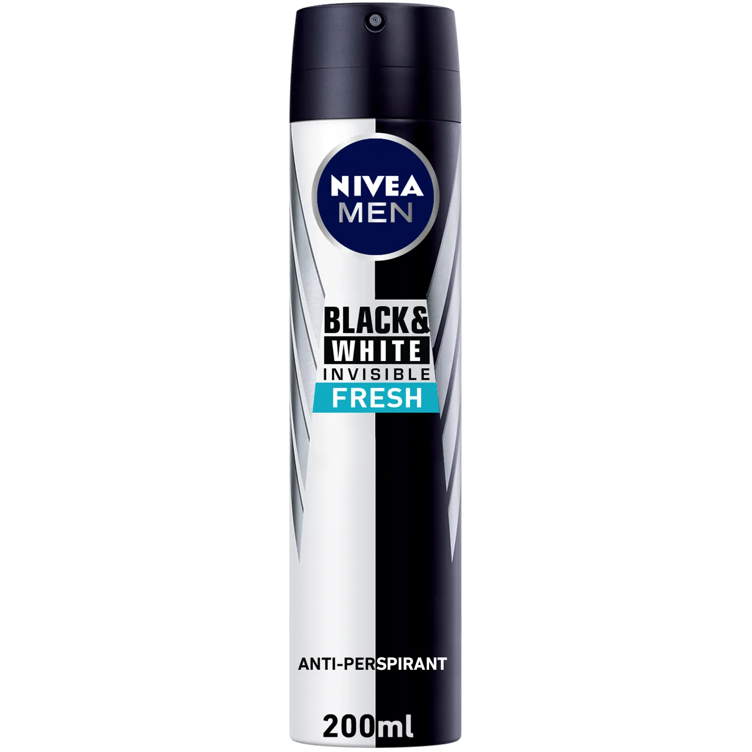 Nivea Men Antiperspirant Deodorant Spray Invisible Black & White Fresh 200 Ml - view 1