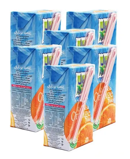 Awal Juice Valencia Orange No Sugar Added 200MlX6 - view 1
