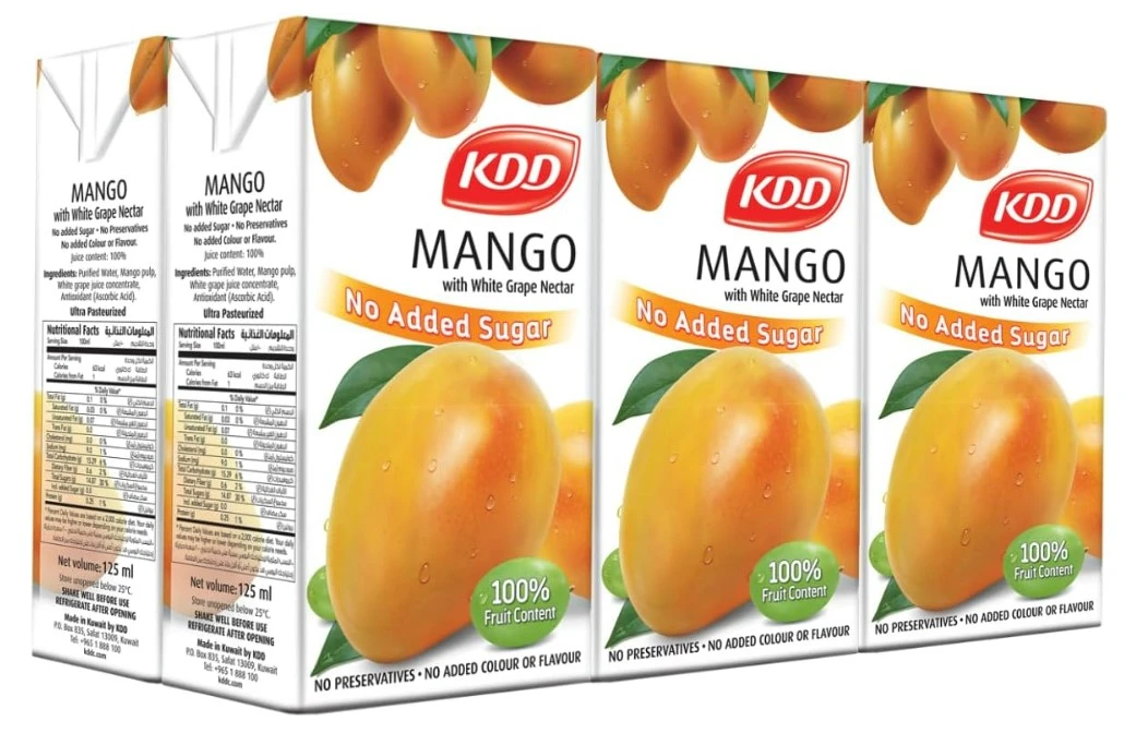 KDD Mango Juice 125MlX6