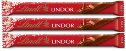 Lindt Lindor Milk Chocolate Stick 38GmX3