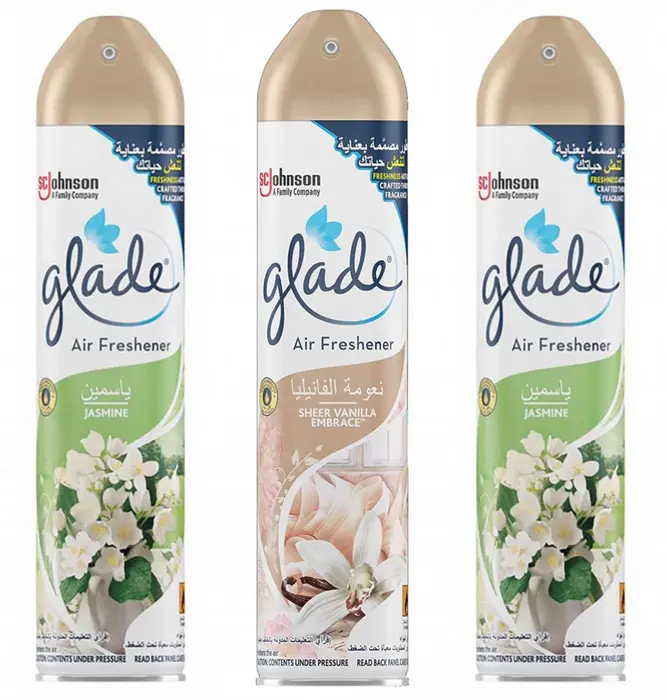 Glade Air Freshener Spray Jasmine 300MlX2+Vanilla - view 1