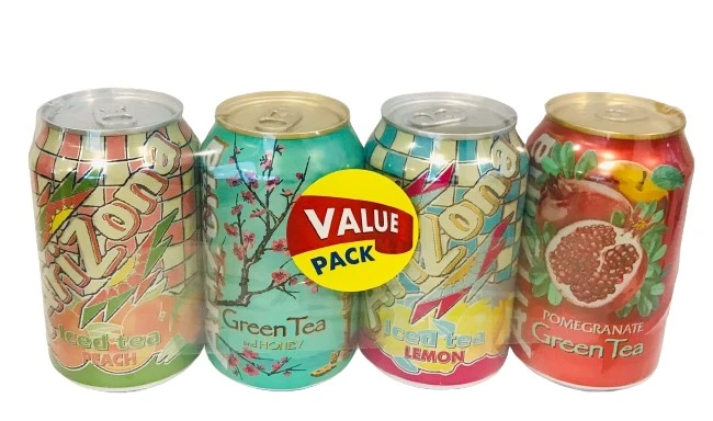 Arizona Tea Assorted 330MlX4