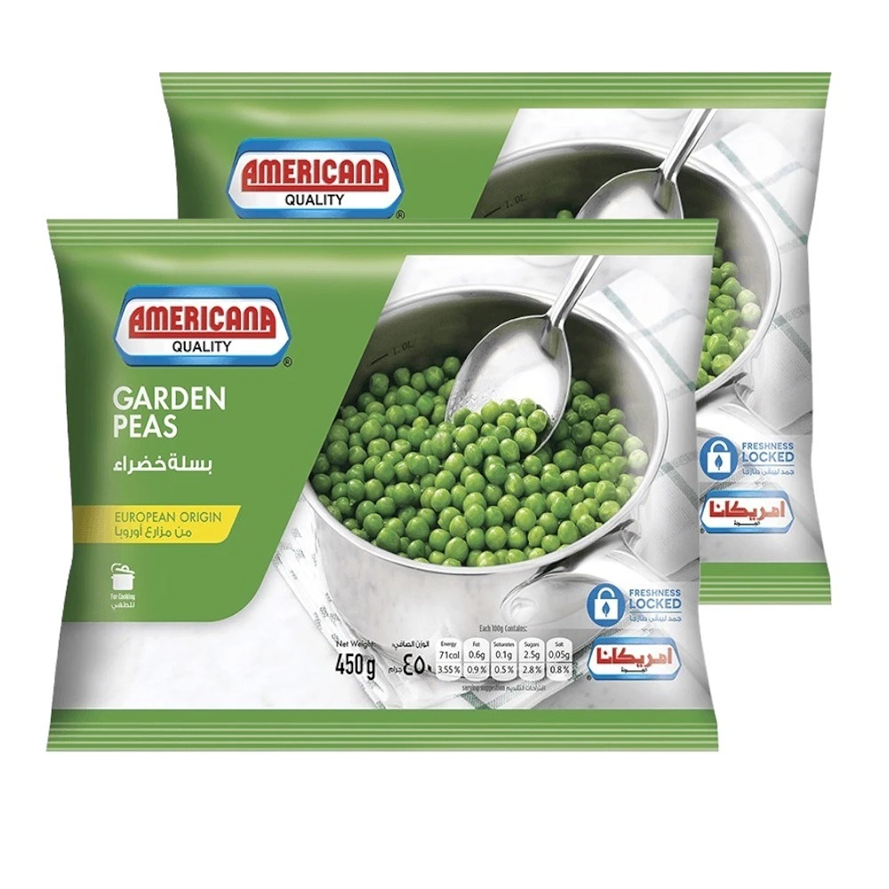 Americana Garden Peas 450GmX2