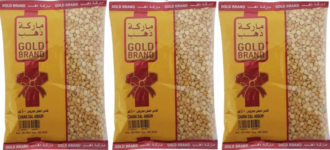 Gold Brand Chana Dal 400GmX3