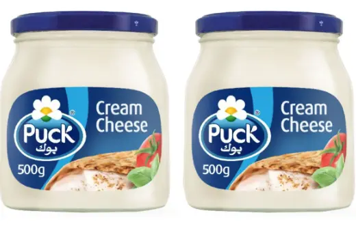 Puck Spreadable Cream Cheese Jar 500GmX2 - view 1