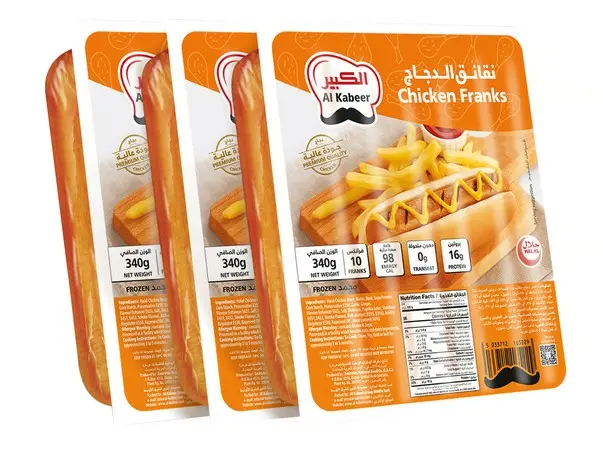 Al Kabeer Chicken Franks 340GmX3 - view 1